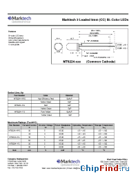 Datasheet MT6224-HRG производства Marktech